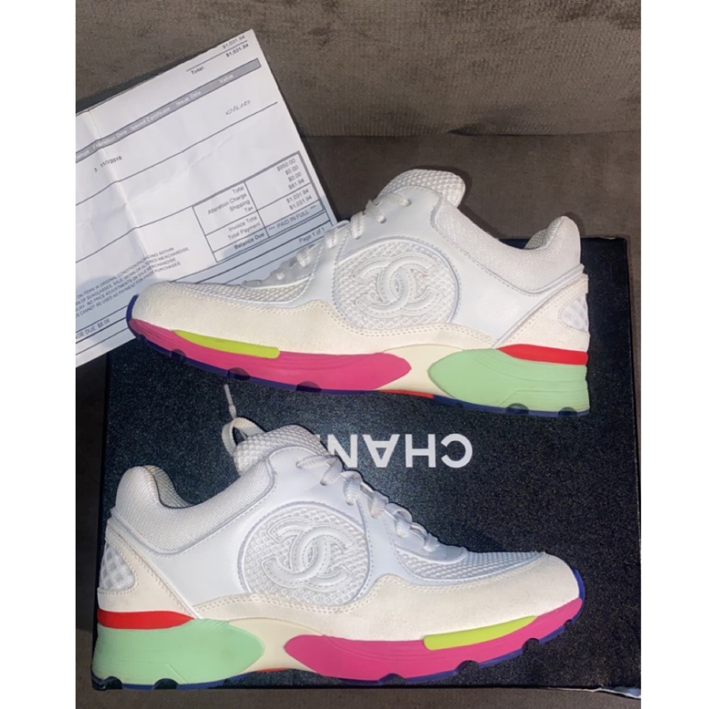 CHANEL SNEAKERS 36.5 / 6.5